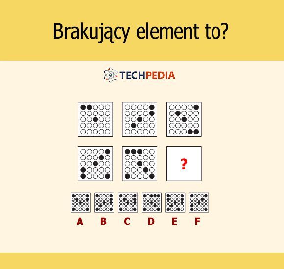 Brakujący element to?