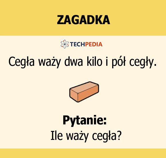 Jakie jest rozwiązanie zagadki?