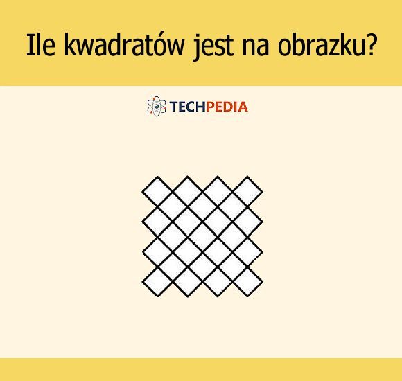 Ile kwadratów jest na obrazku?