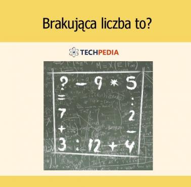 Brakująca liczba to?