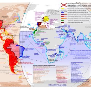 Hiszpańskie i portugalskie posiadłości kolonialne na przestrzeni wieków