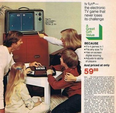 Konsola do gier amerykańskiej firmy JC Penney, 1976