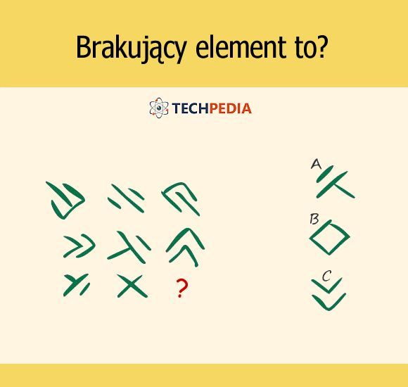 Brakujący element to?