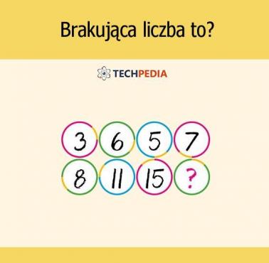 Brakująca liczba to?