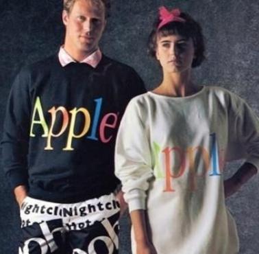 Kolekcja odzieży Apple, 1986