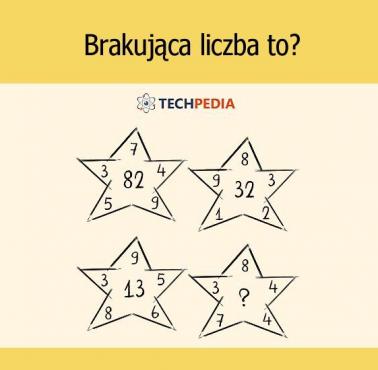 Brakująca liczba to?