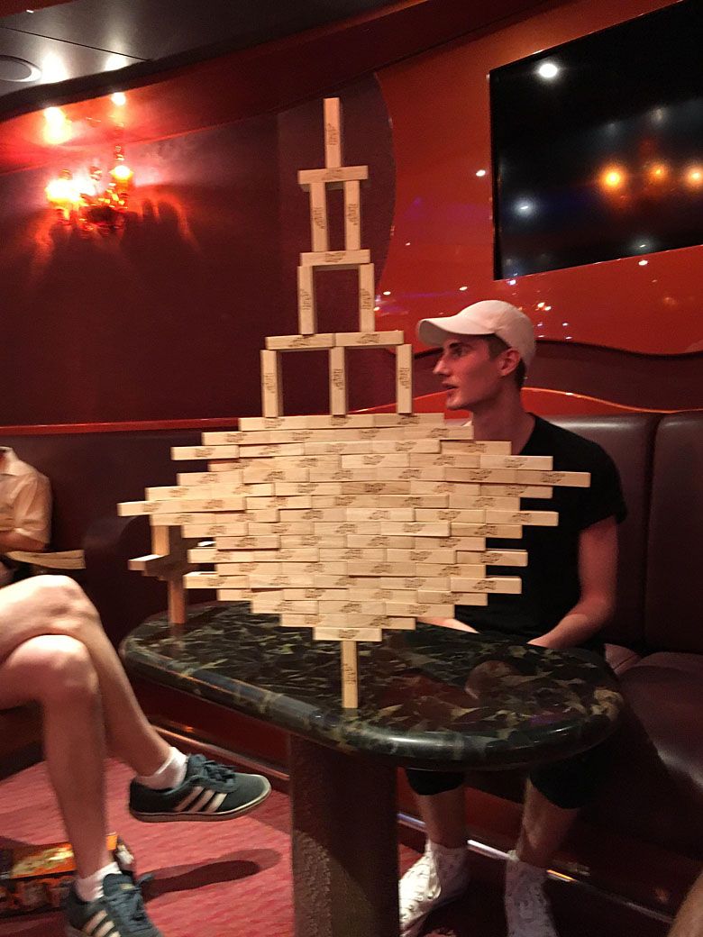 Finał jednej z gry Jenga