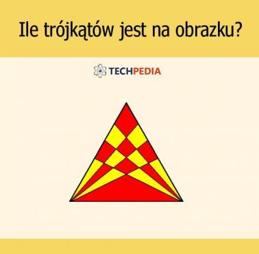 Ile trójkątów jest na obrazku?