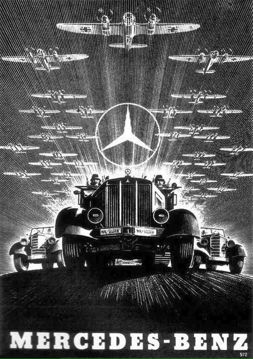 Reklama Mercedesa w czasopiśmie Signal, 1943 rok