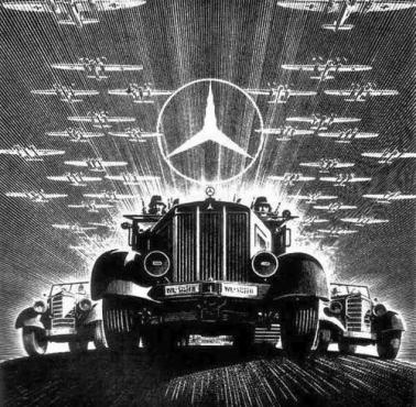 Reklama Mercedesa w czasopiśmie "Signal", 1943 rok