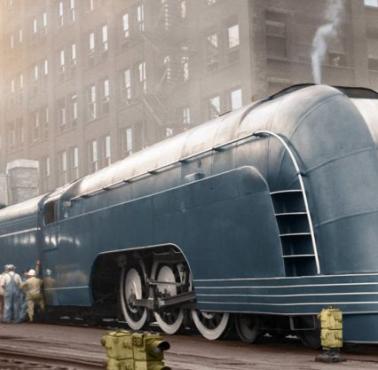 Pociąg "Mercury" w Chicago, 1936