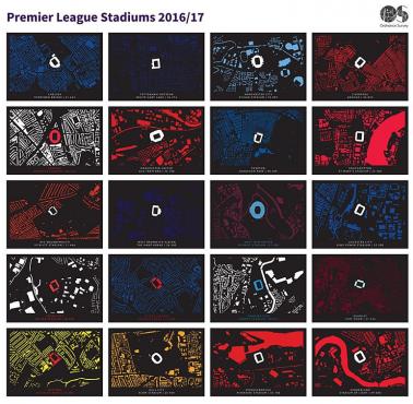 Stadiony Premier League 2016/2017