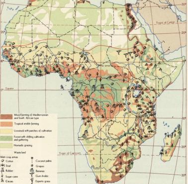 Rolnictwo, uprawy ... w Afryce (lata 60. XX wieku), 1967