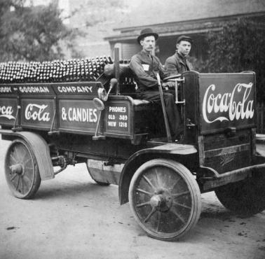 Dostawczak Coca-Coli na bazie samochodu Pontiac, Knoxville, 1909