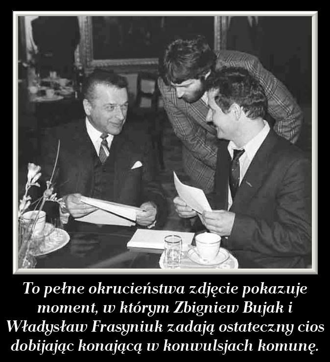 O tym, jak Bujak i Frasyniuk dobijali komunę