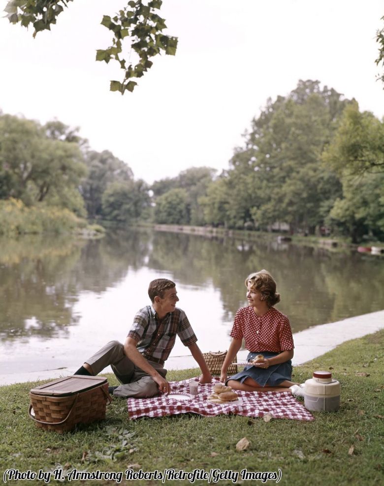 Piknik, połowa lat 50-tych