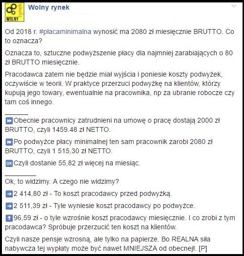 Krótki kurs ekonomii: płaca minimalna w Polsce