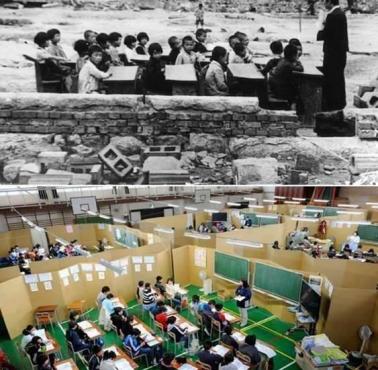 Miesiąc po wybuchu atomówki w Hiroszimie (1945) i miesiąc po trzęsieniu ziemi i tsunami (2011), takie rzeczy tylko w Japonii