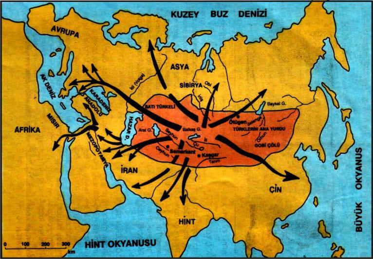 Ekspansja Turków (emigracja ludów tureckich) z Turkiestanu