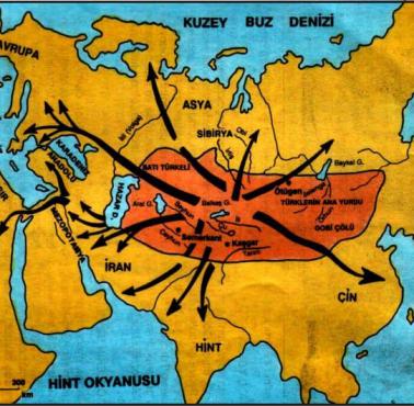 Ekspansja Turków (emigracja ludów tureckich) z Turkiestanu