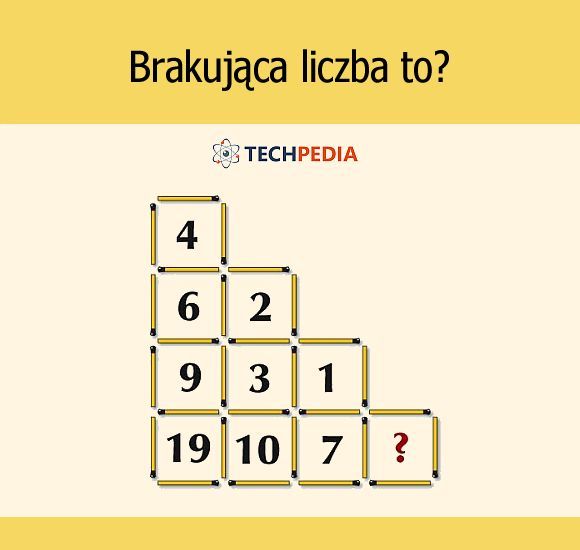 Brakująca liczba to?