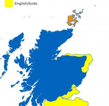 Języki w Szkocji na początku 15 wieku