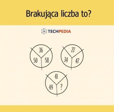 Brakująca liczba to?