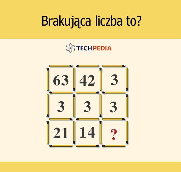 Brakująca liczba to?