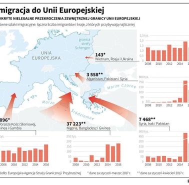 Nielegalna imigracja do Unii Europejskiej (2008-2016)