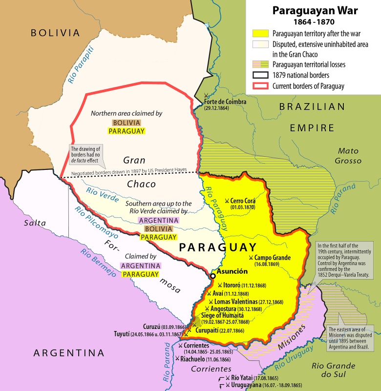 Wojna paragwajska: najkrwawsza wojna w Ameryce Południowej w latach 1964-1970