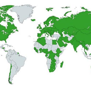 Kraje, w których wyznawcy Islamu rosną w procentach w całej populacji 