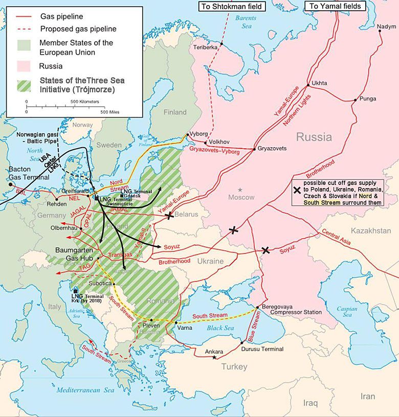 Amerykański gaz LNG zmienia geopolityczną mapę Europy Środkowej i uzależnienie od Rosji i Niemiec