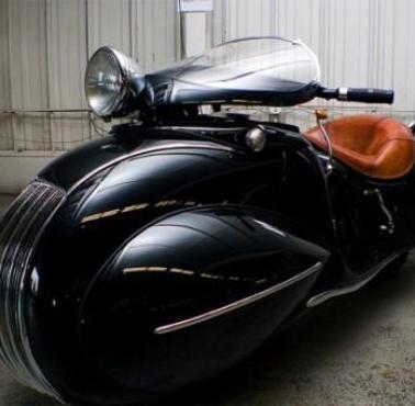 Amerykański K.J Henderson Motorbike, 1936