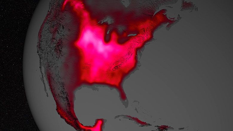 Dzięki fotosyntezie amerykańskie uprawy kukurydzy produkują w szczycie sezonu wegetacyjnego więcej tlenu niż Amazonia