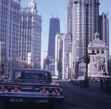 Centrum Chicago w 1969 roku