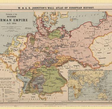 Cesarstwo Niemieckie, II Rzesza Niemiecka w 1914 roku