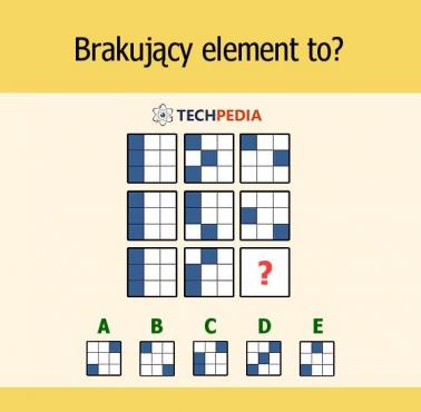 Brakujący element to?