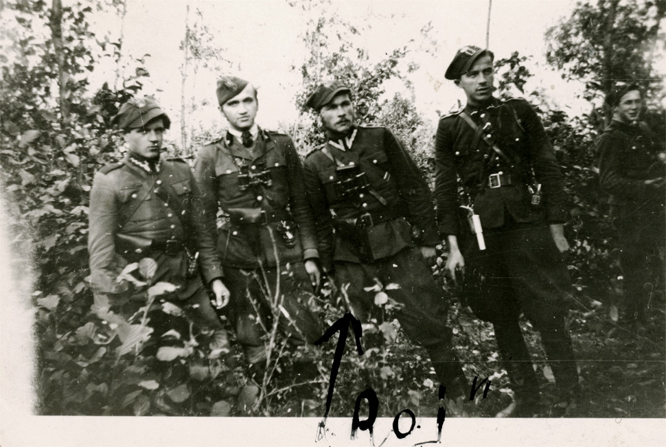 12 VII 1948r. Polscy Powstańcy z Patrolu NZW Śp.sierż.Ildefonsa Żbikowskiego Tygrysa ...