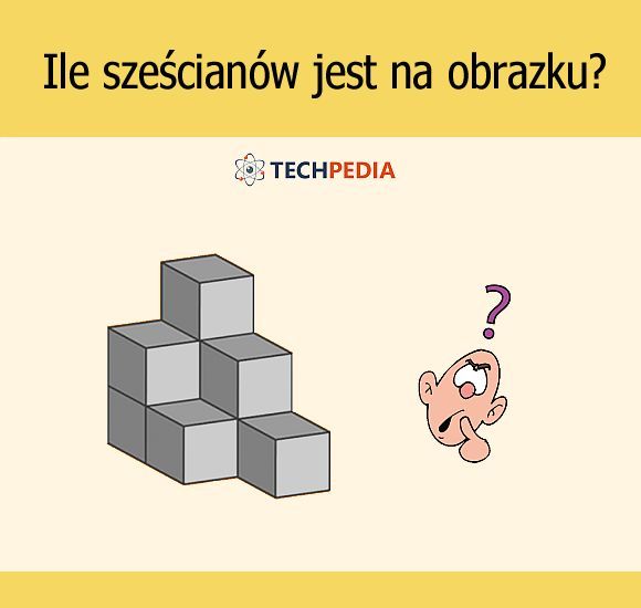 Ile sześcianów jest na obrazku?