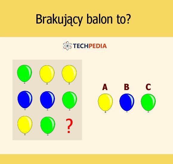 Brakujący balon to?