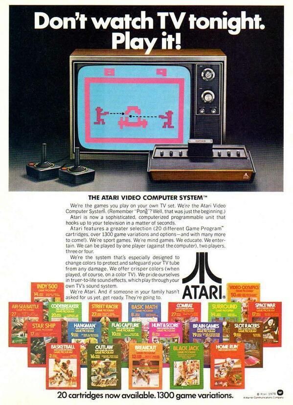 Atari Video Computer System, 1978