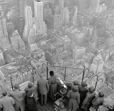 Widok z Empire State Building, 1950