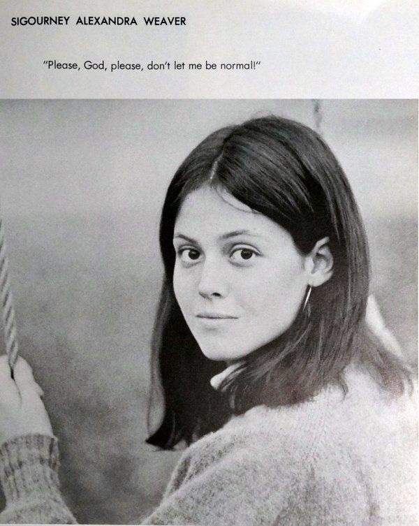 Młodziutka Sigourney Weaver, 1967