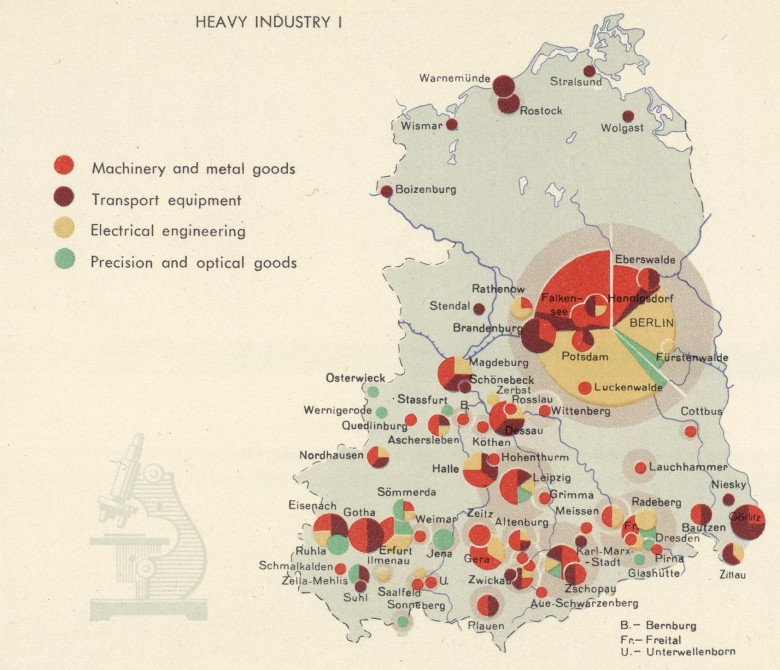 Przemysł ciężki NRD (maszyny, sprzęt transportowy, wyroby optyczne) (lata 60.), 1967