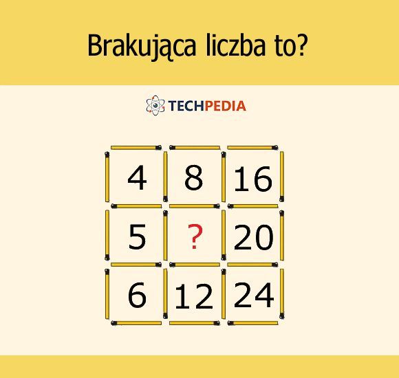 Brakująca liczba to?