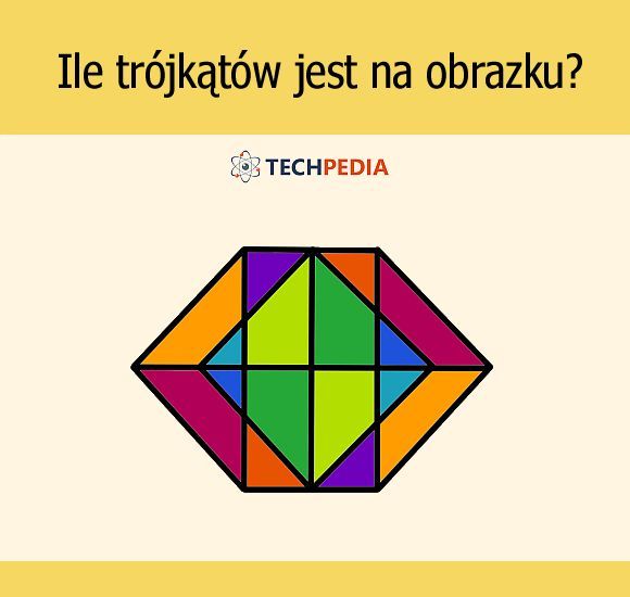 Ile trójkątów jest na obrazku?