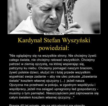 Kardynał Stefan Wyszyński ....