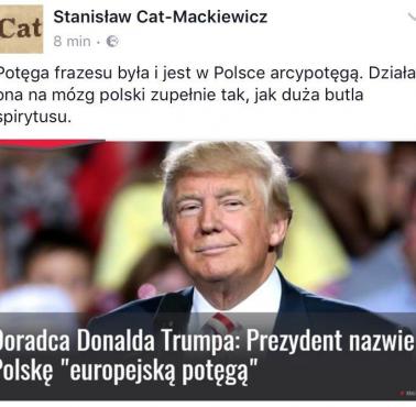 Stanisław Cat-Mackiewicz wiele lat temu ....