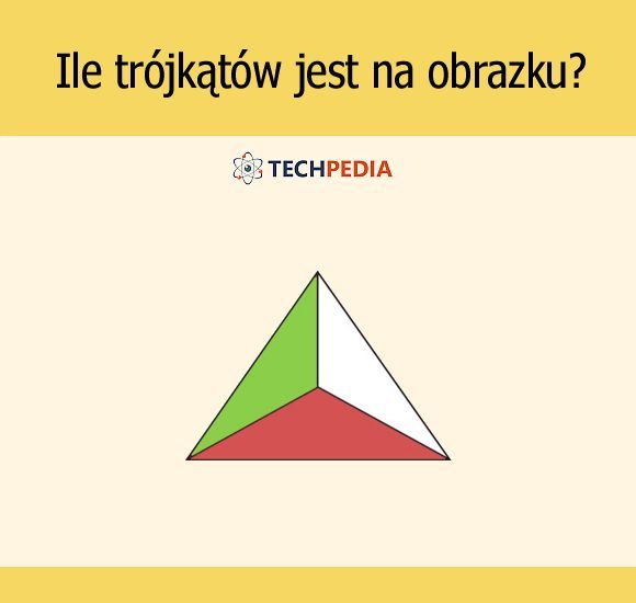 Ile trójkątów jest na obrazku?