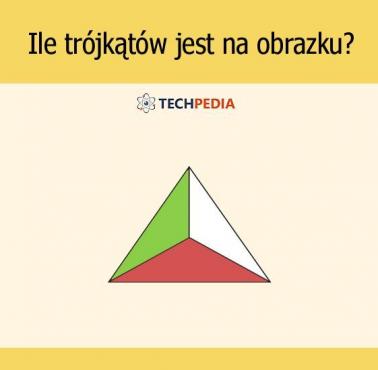 Ile trójkątów jest na obrazku?